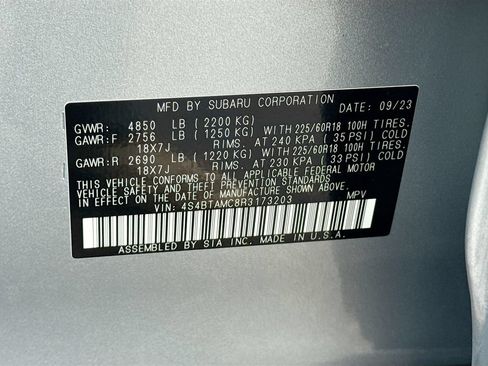 Certified 2024 Subaru Outback Limited AWD/4WD image 30