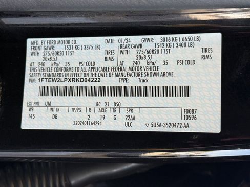 Used 2024 Ford F150 STX AWD/4WD image 22