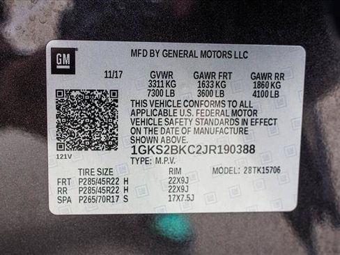 Used 2018 GMC Yukon SLT w/ Premium Edition AWD/4WD image 29