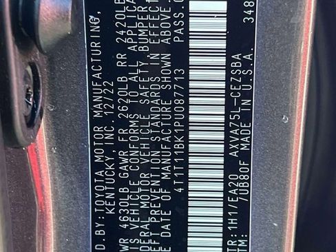 Certified 2023 Toyota Camry SE w/ Cold Weather Package image 21