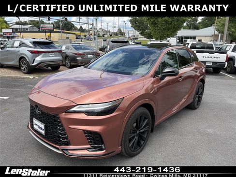 Used 2024 Lexus RX 500h F Sport w/ Cold Area Package AWD/4WD image 1