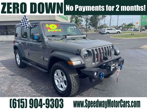 Used 2019 Jeep Wrangler Unlimited Sport S AWD/4WD image 1