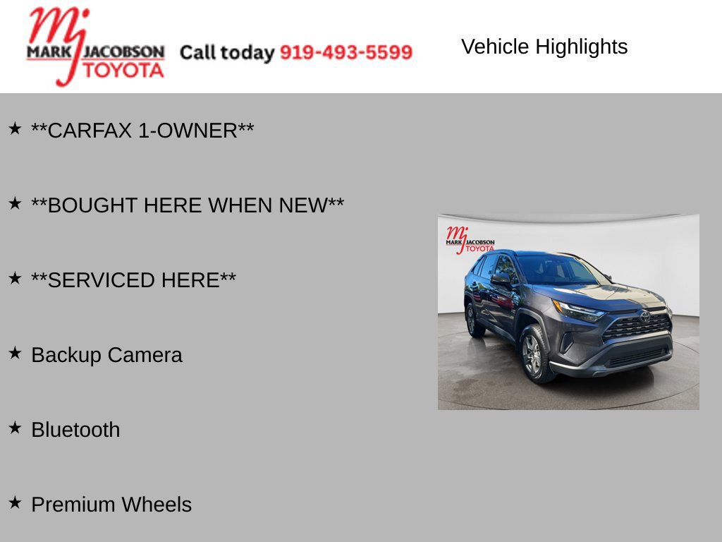 Used 2023 Toyota RAV4 XLE FWD image 6