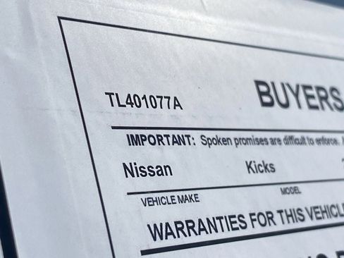 Certified 2024 Nissan Kicks S FWD image 35