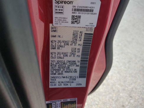 Used 2022 Nissan Frontier SV image 31