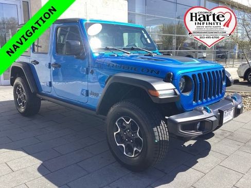 Used 2023 Jeep Wrangler Unlimited Rubicon 4xe AWD/4WD image 1