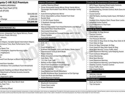 Used 2018 Toyota C-HR XLE image 2