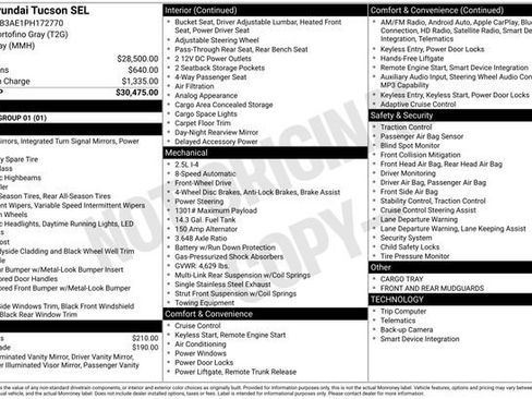 Used 2023 Hyundai Tucson SEL image 15