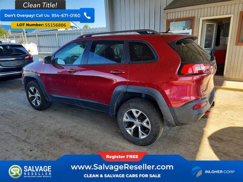 Used 2014 Jeep Cherokee Trailhawk w/ Technology Group AWD/4WD image 3
