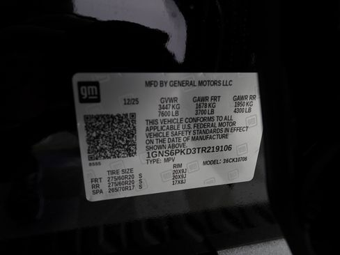 Used 2026 Chevrolet Tahoe Z71 w/ Comfort Package image 41