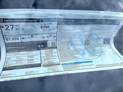 New 2026 Volkswagen GTI SE image 22