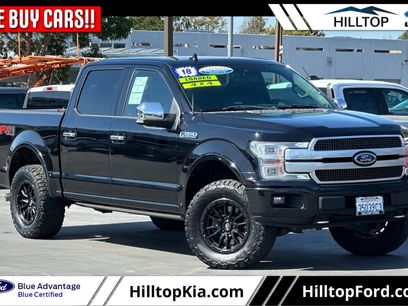 Certified 2018 Ford F150 Platinum w/ Equipment Group 701A Luxury