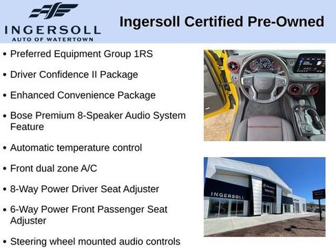 Used 2023 Chevrolet Blazer RS w/ Driver Confidence II Package AWD/4WD image 10