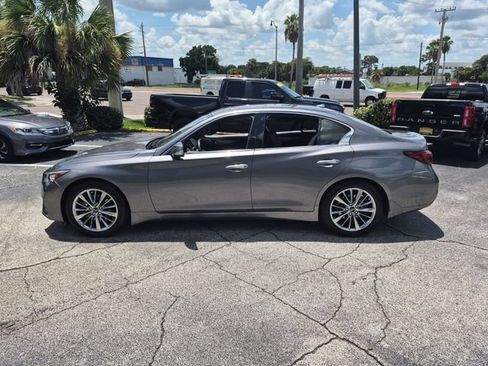 Used 2022 INFINITI Q50 Luxe w/ Cargo Package RWD image 8