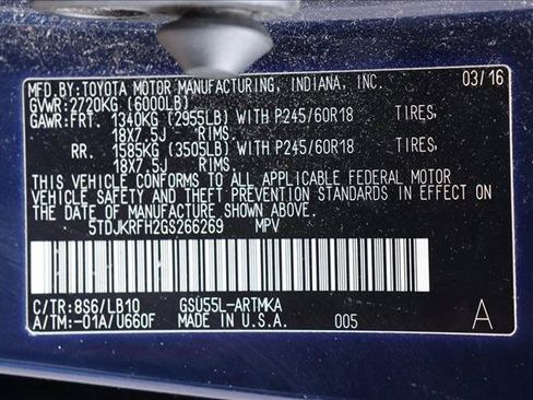 Used 2016 Toyota Highlander XLE AWD/4WD image 16