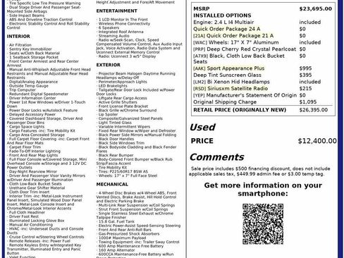 Used 2017 Jeep Cherokee Sport image 2