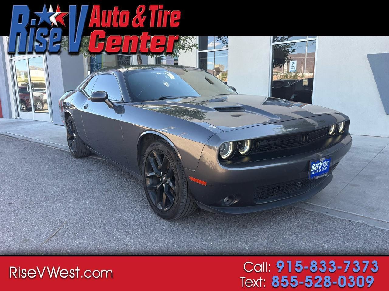 Used 2022 Dodge Challenger SXT w/ Blacktop Package RWD image 1