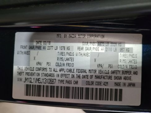 Used 2018 MAZDA MAZDA6 Touring FWD image 33