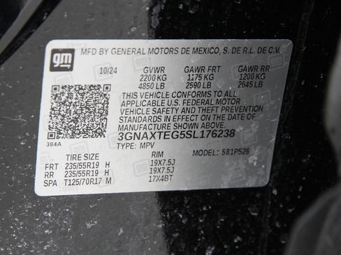 Certified 2025 Chevrolet Equinox RS image 23