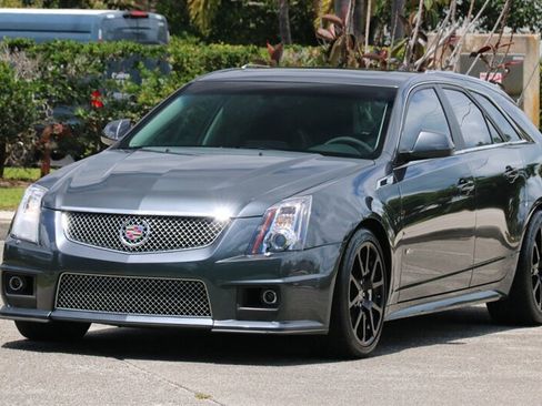 Used 2012 Cadillac CTS V w/ Wood Trim Package RWD image 12