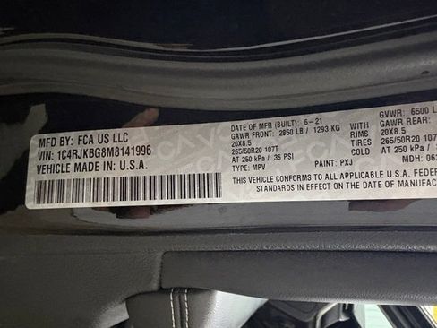 Used 2021 Jeep Grand Cherokee L Limited AWD/4WD image 55
