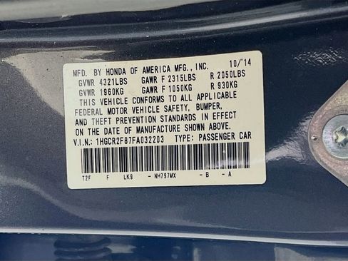 Used 2015 Honda Accord EX-L image 13