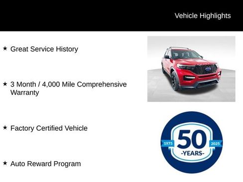 Certified 2020 Ford Explorer ST w/ ST Street Pack AWD/4WD image 7