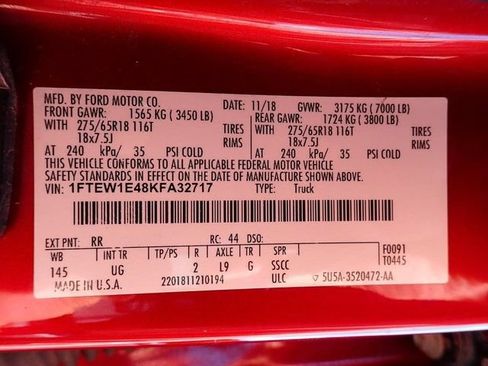 Used 2019 Ford F150 XLT w/ Equipment Group 302A Luxury AWD/4WD image 14