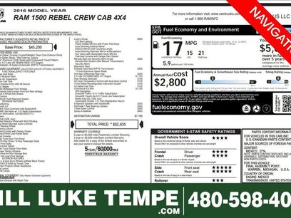 Used 2016 RAM 1500 Rebel w/ Luxury Group