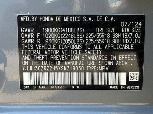Used 2025 Honda HR-V Sport image 28