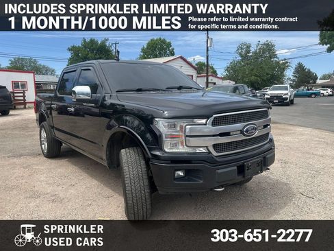 Used 2018 Ford F150 Platinum w/ Equipment Group 701A Luxury AWD/4WD image 1