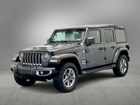 Used 2021 Jeep Wrangler Unlimited Sahara w/ Safety Group image 1