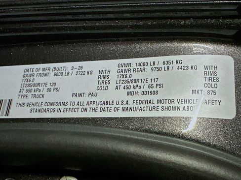 New 2026 RAM 3500 Tradesman AWD/4WD image 25