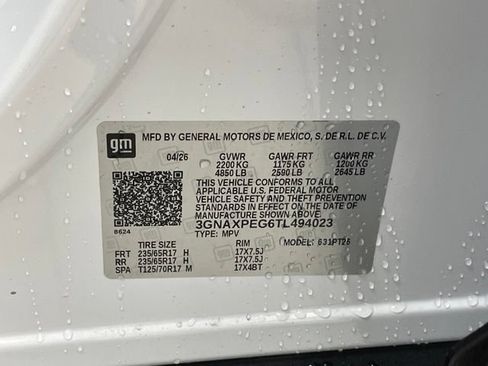 New 2026 Chevrolet Equinox LT w/ Safety and Technology Package AWD/4WD image 22