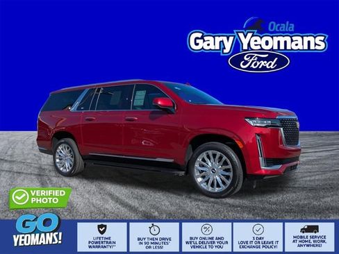 Used 2024 Cadillac Escalade ESV Premium Luxury RWD image 1