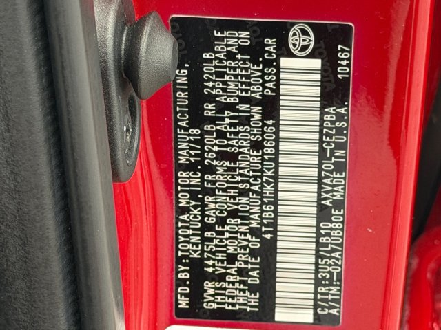 Used 2019 Toyota Camry XSE w/ Driver Assist Package FWD image 32