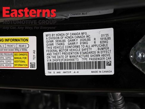 Used 2025 Honda Civic LX image 32