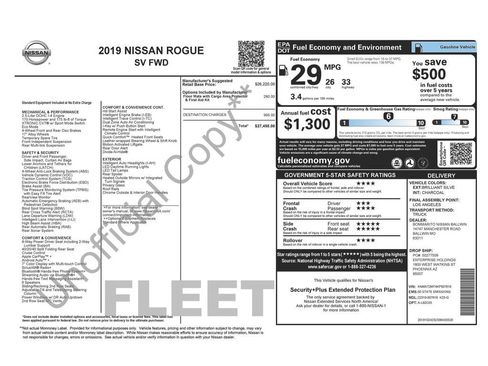 Used 2019 Nissan Rogue SV FWD image 4
