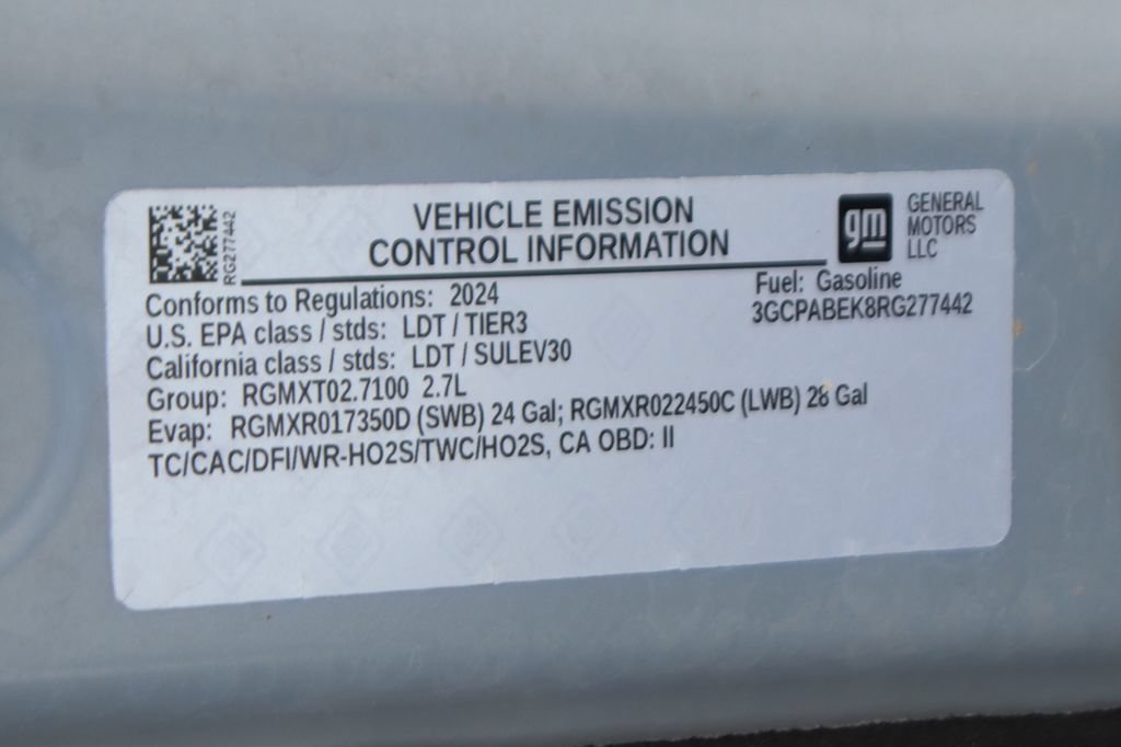 Used 2024 Chevrolet Silverado 1500 Custom RWD image 12