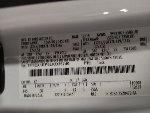 Used 2020 Ford F150 XL w/ XL Power Equipment Group AWD/4WD image 33