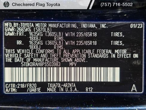 Used 2023 Toyota Highlander LE image 21