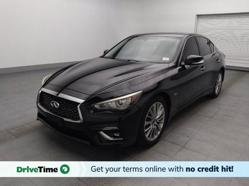 Used 2018 INFINITI Q50 Luxe w/ Essential Package (3.0T Luxe) AWD/4WD image 1