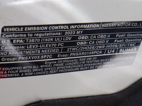 Used 2023 Nissan Murano SV w/ SV Midnight Edition Package image 14