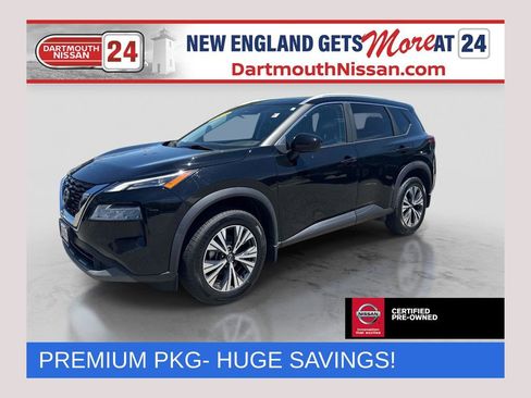 Certified 2023 Nissan Rogue SV w/ SV Premium B Package AWD/4WD image 1