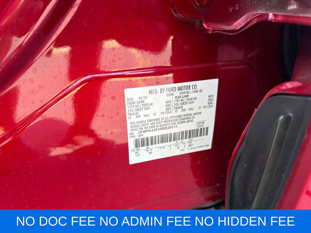 Used 2024 Ford Edge ST-Line AWD/4WD image 32