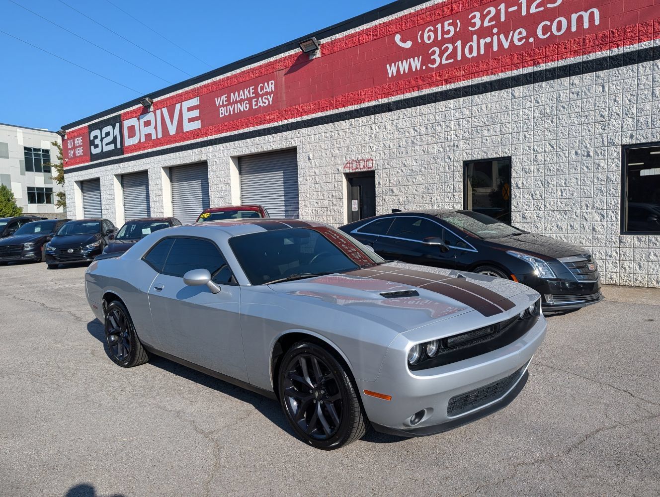 Used 2020 Dodge Challenger SXT w/ Blacktop Package RWD image 1