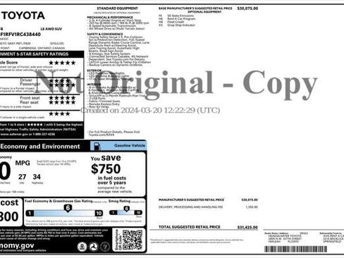 Used 2024 Toyota RAV4 LE image 4