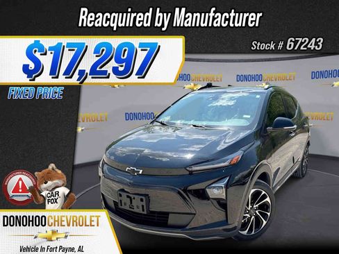 Used 2022 Chevrolet Bolt EUV Premier w/ Sun & Sound Package FWD image 1