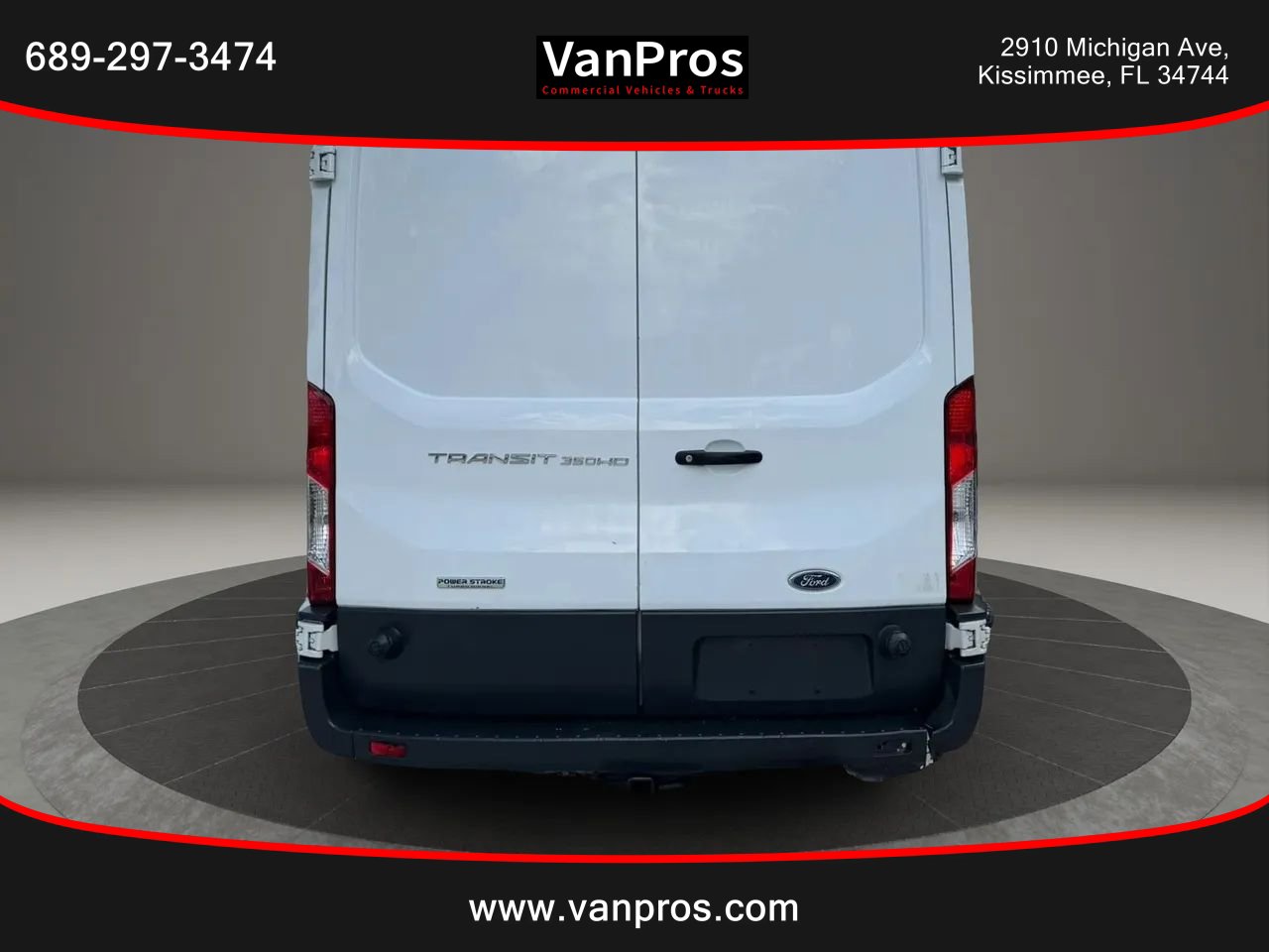 Used 2018 Ford Transit 350 148 High Roof Extended DRW RWD image 4