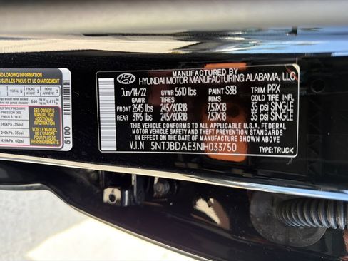 Used 2022 Hyundai Santa Cruz SEL AWD/4WD image 33